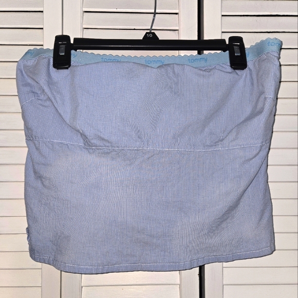 Tommy Jeans Women's XL Strapless Crop Top - Picture 1 of 11